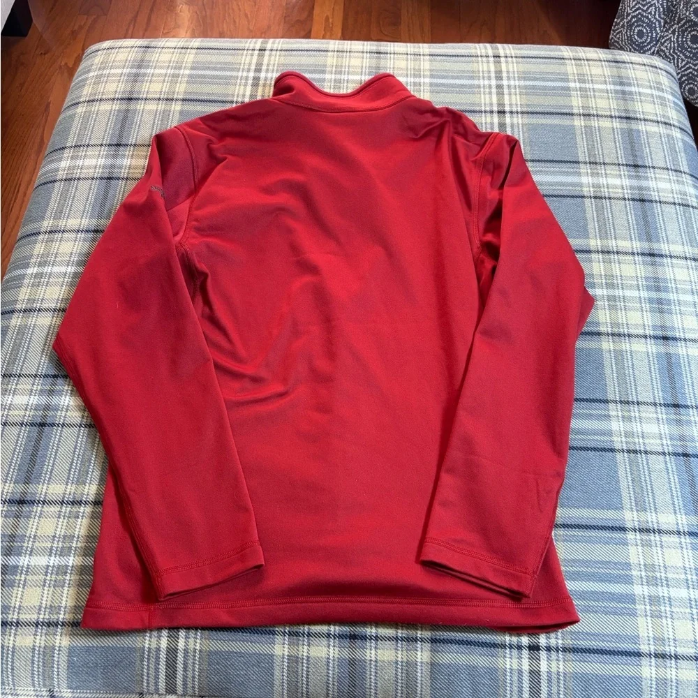 The North Face Quarter Zip Sz. Medium War Patch